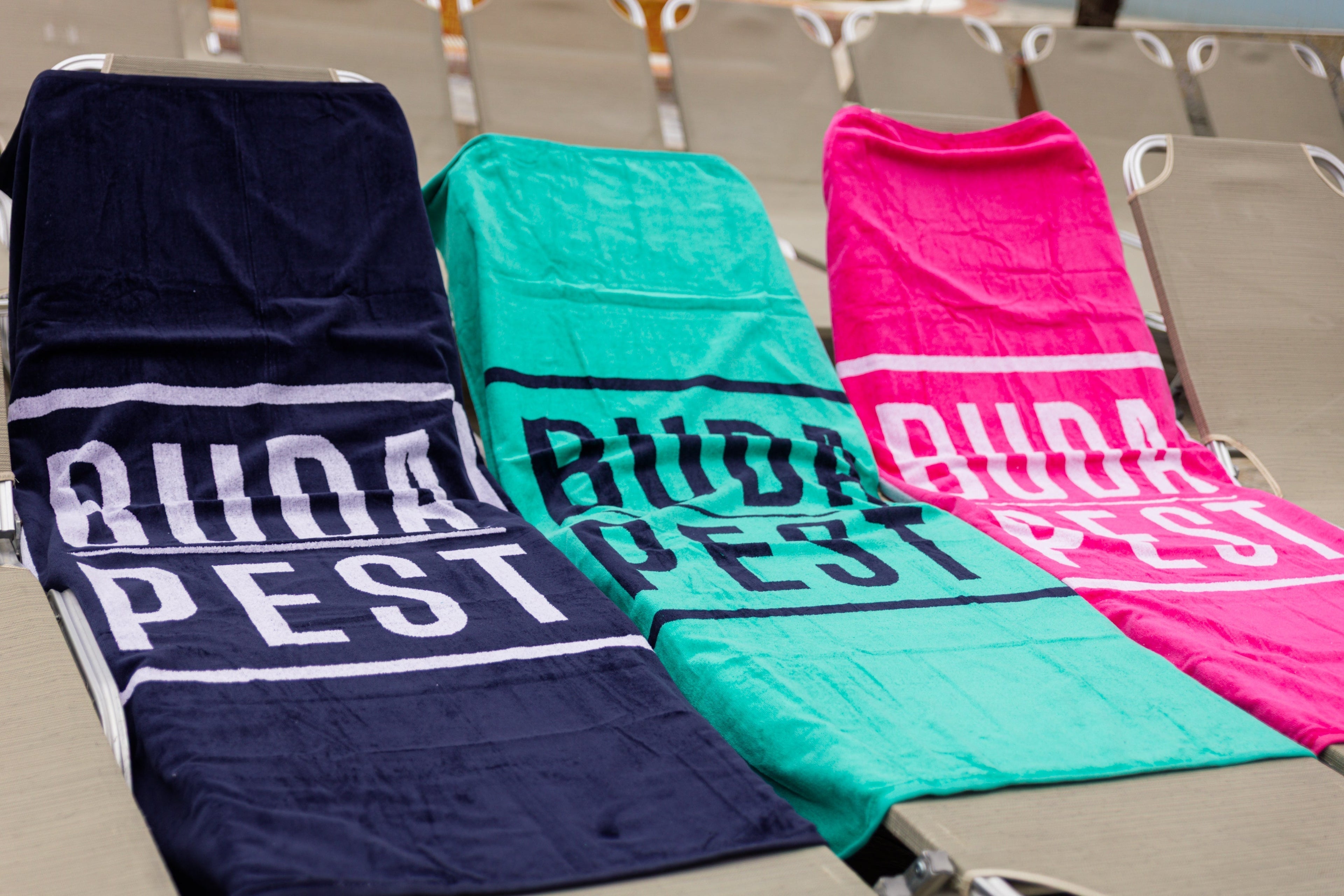 Budapest strandtörölköző kollekció