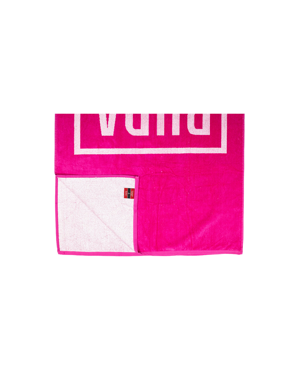 BUDAPEST Strandtörölköző magenta 165x90cm