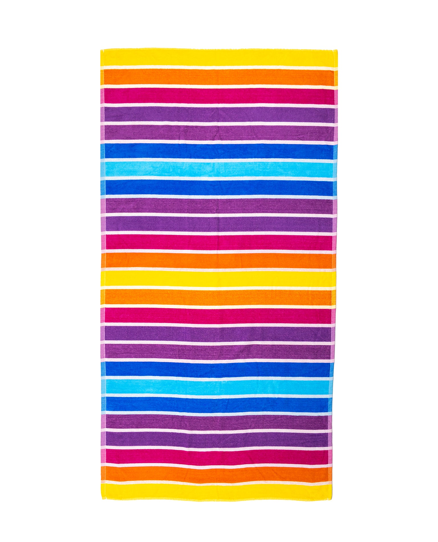 MIRAGE többszínű strandtörölköző 165x90 cm – olasz geometrikus design, 100% pamut, ÖKO-TEX