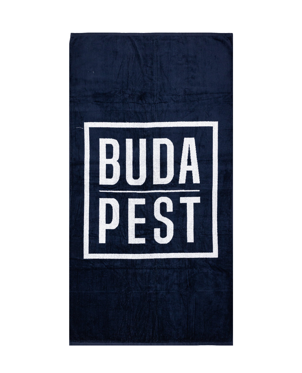 BUDAPEST sötétkék strandtörölköző