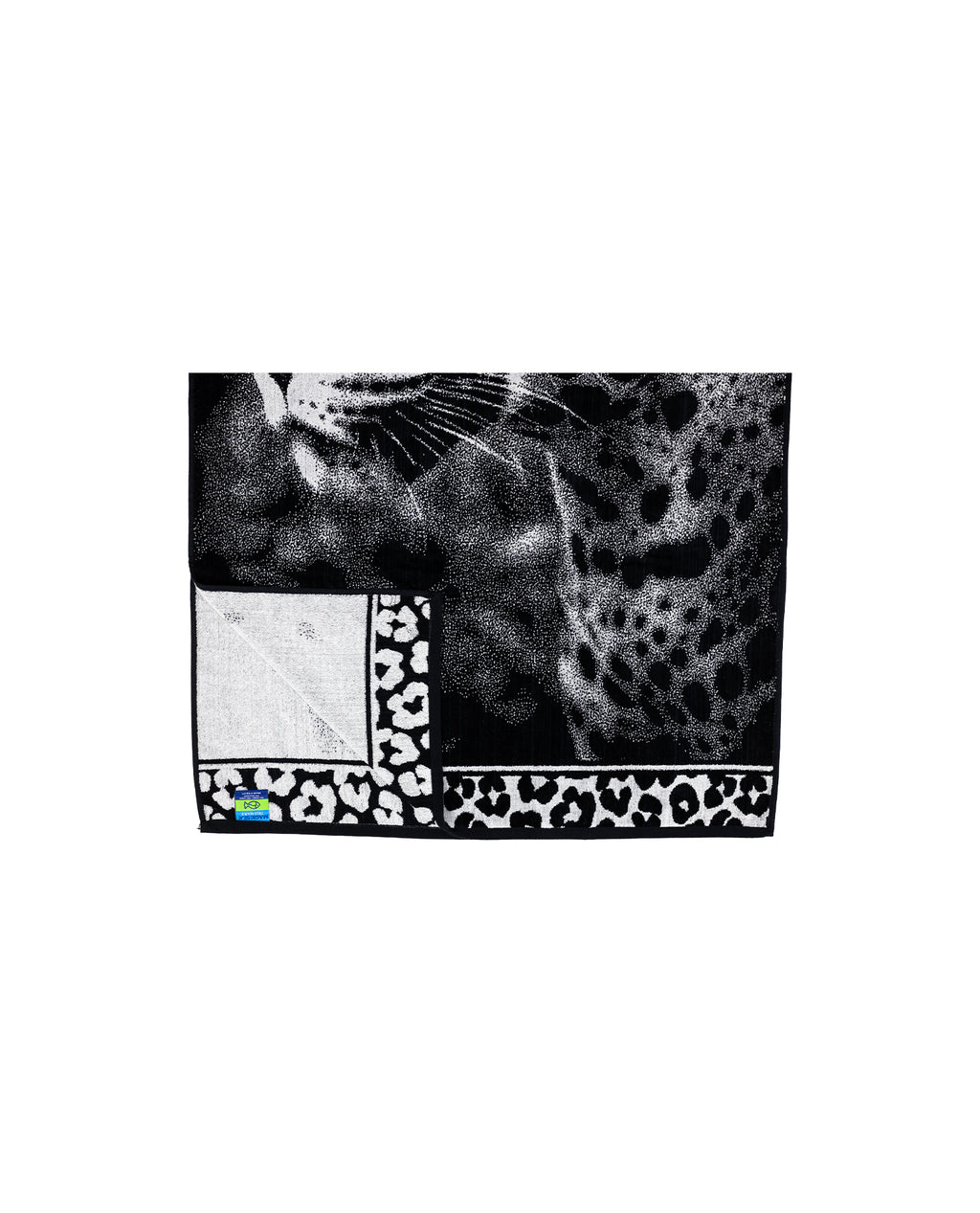 ANIMAL Leopárd strandtörölköző 165x90 cm – olasz leopárd mintás design, 100% pamut, ÖKO-TEX