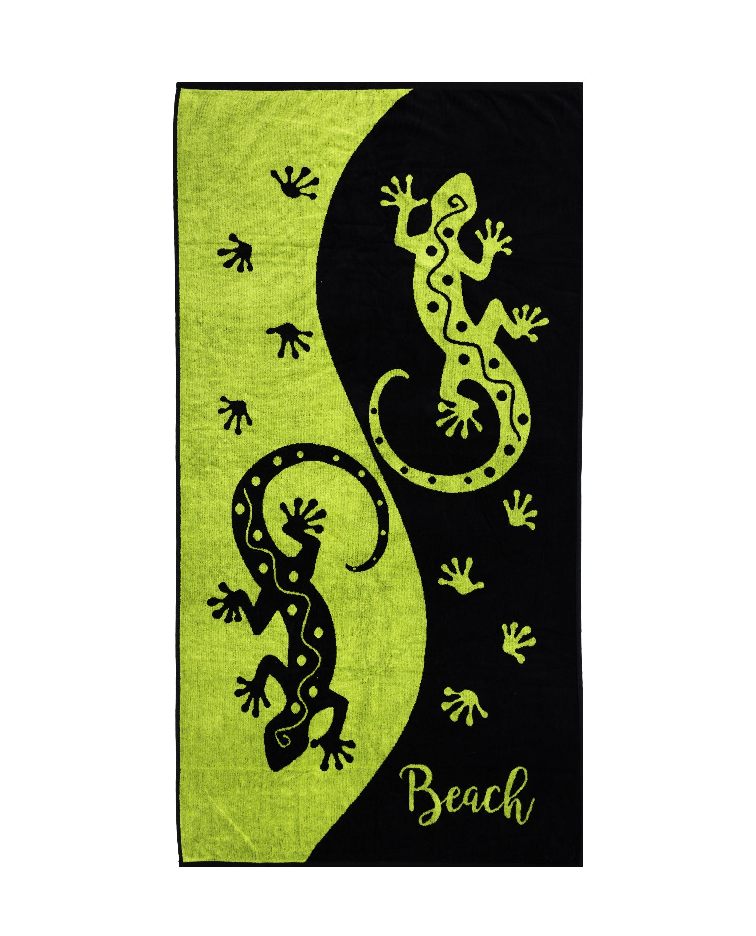 SALINA Strandtörölköző zöld 165x90cm