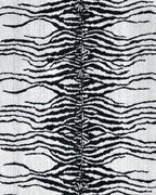 AFRIKA fehér zebra strandtörölköző 165x90 cm – olasz zebra mintás design, 100% pamut, ÖKO-TEX