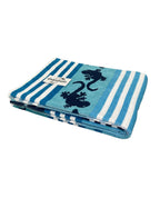 CRAZY GEKKO Strandtörölköző türkiz 165x90cm