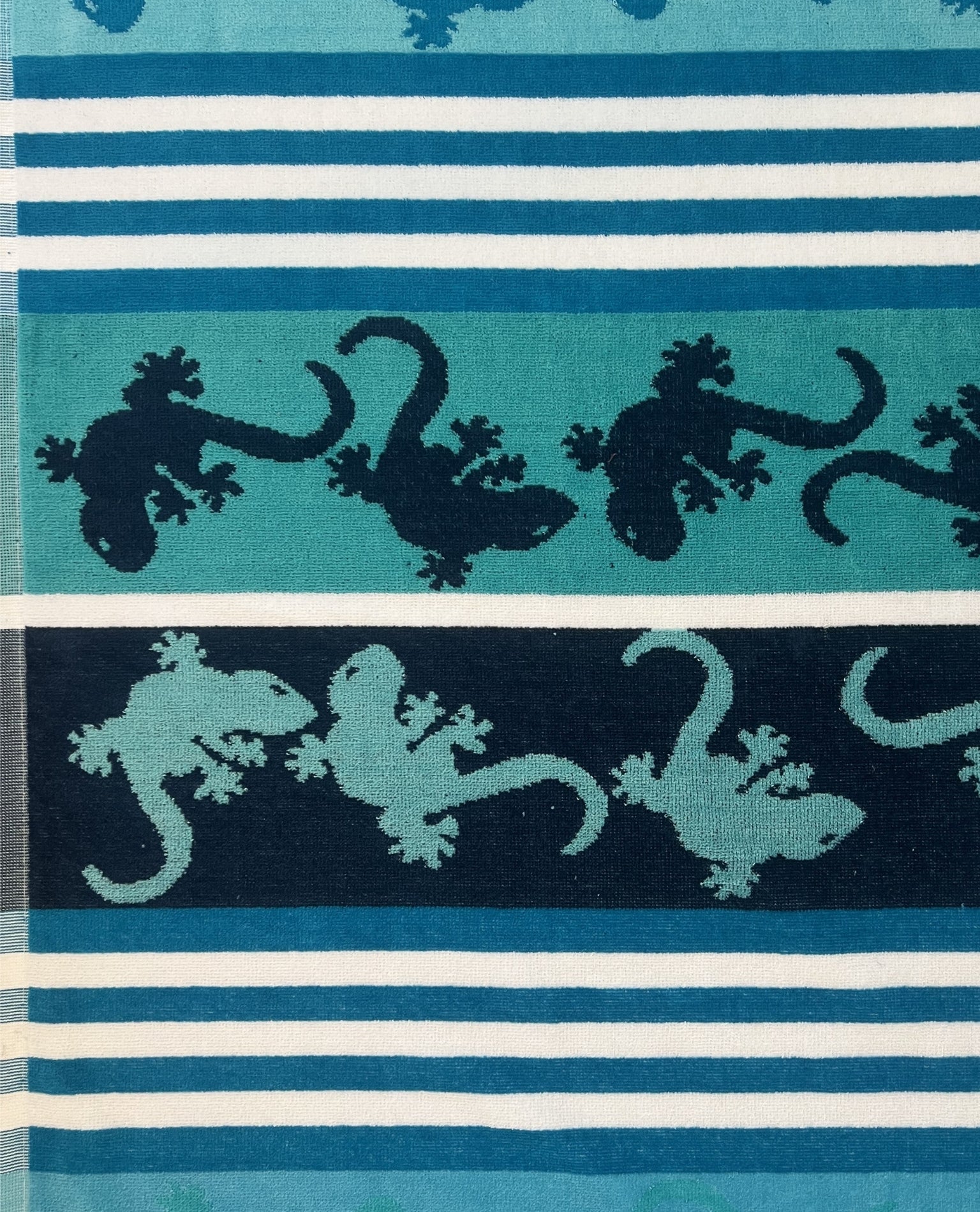 CRAZY GEKKO Strandtörölköző türkiz 165x90cm