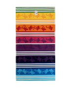 CRAZY GEKKO Strandtörölköző szivárvány 165x90cm