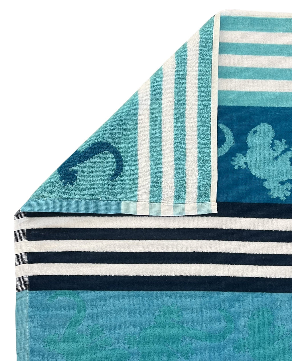 CRAZY GEKKO Strandtörölköző türkiz 165x90cm