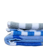 CRAZY GEKKO Strandtörölköző kék 165x90cm