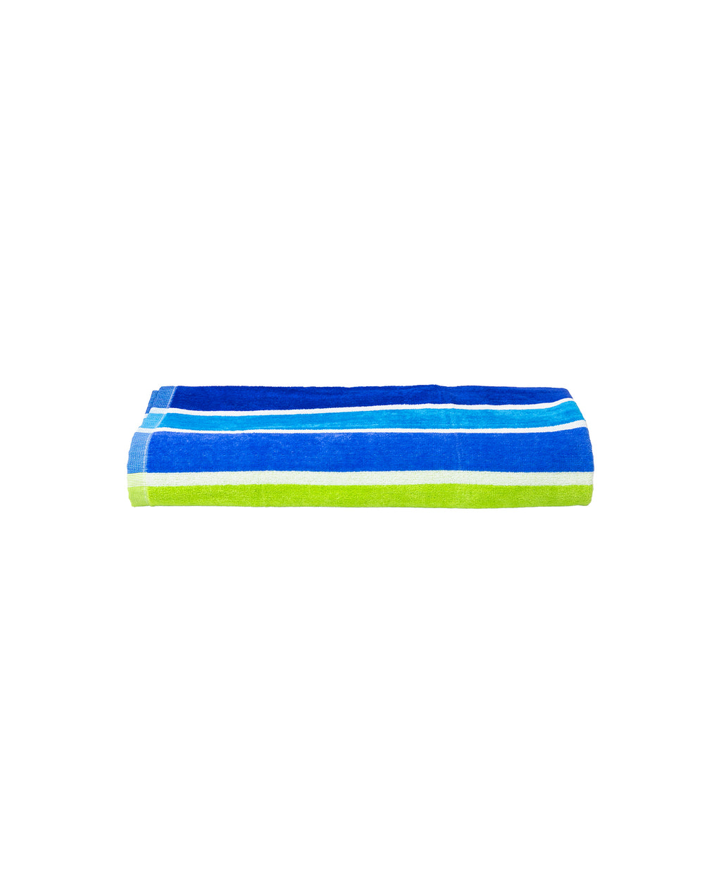MIRAGE zöld strandtörölköző – frottír oldal közeli 165x90 cm, prémium pamut