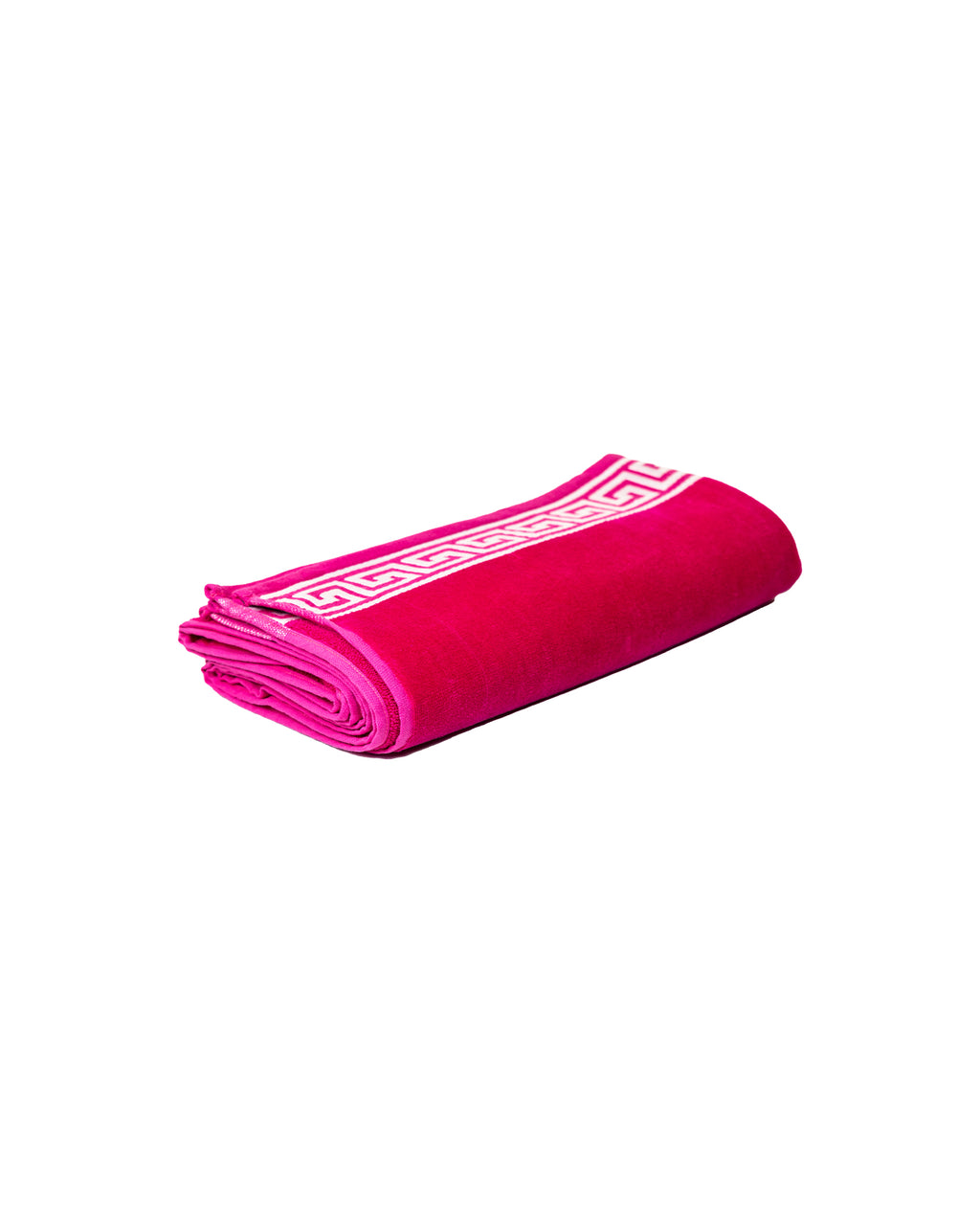 POSEIDON magenta strandtörölköző – puha velúr oldal közeli 165x90 cm, kétoldalas