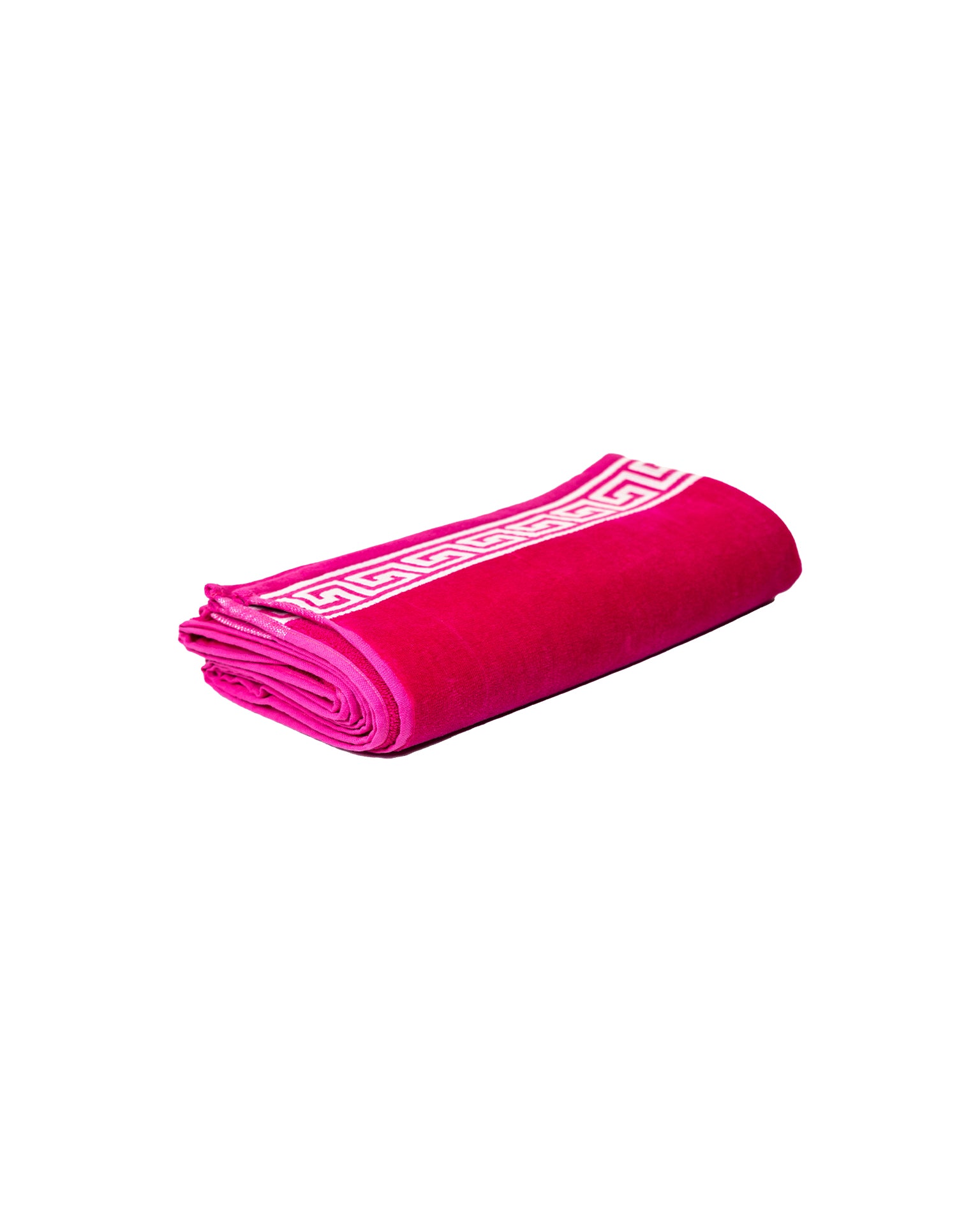 POSEIDON magenta strandtörölköző – puha velúr oldal közeli 165x90 cm, kétoldalas