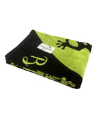 SALINA Strandtörölköző zöld 165x90cm