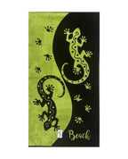 SALINA Strandtörölköző zöld 165x90cm