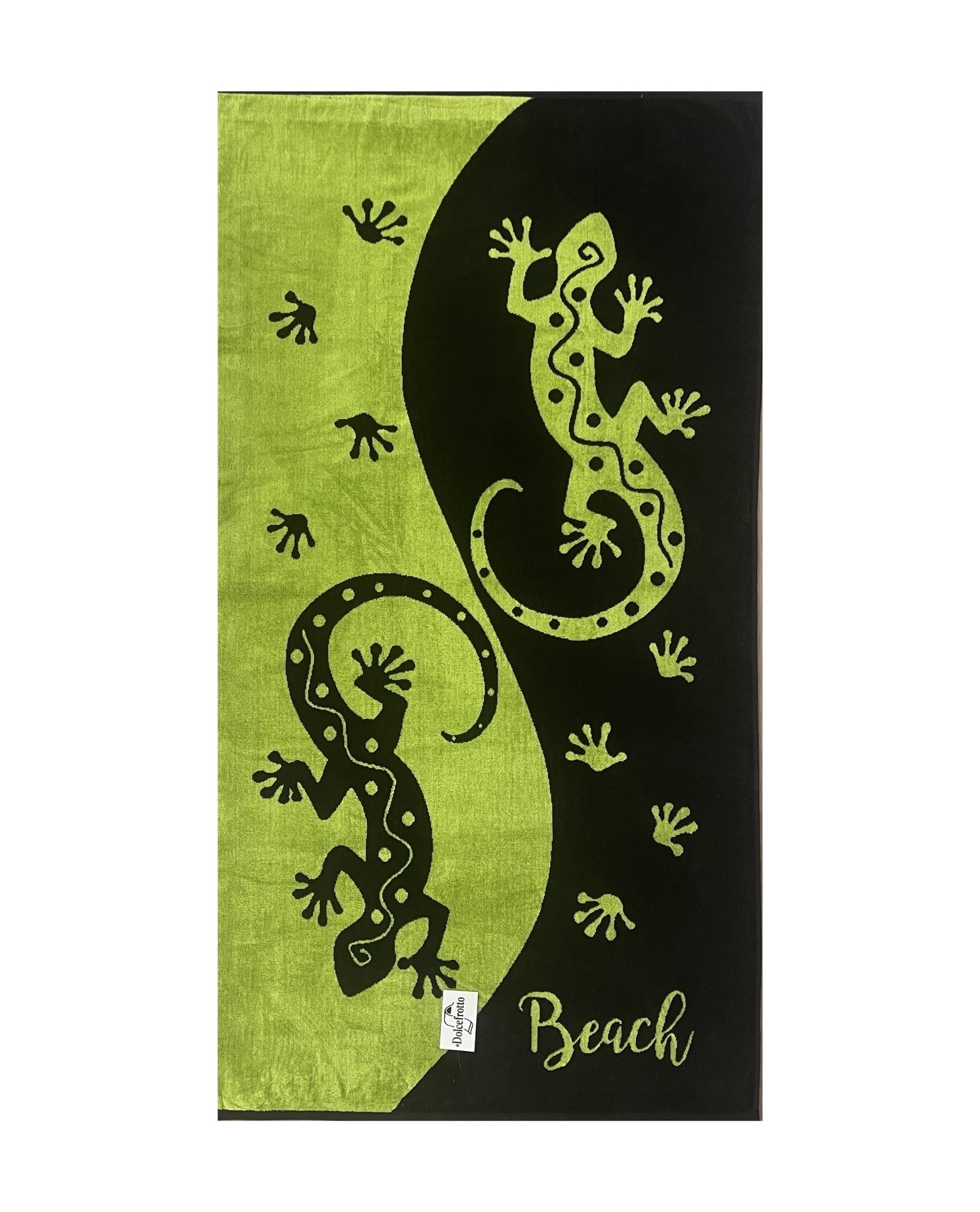 SALINA Strandtörölköző zöld 165x90cm