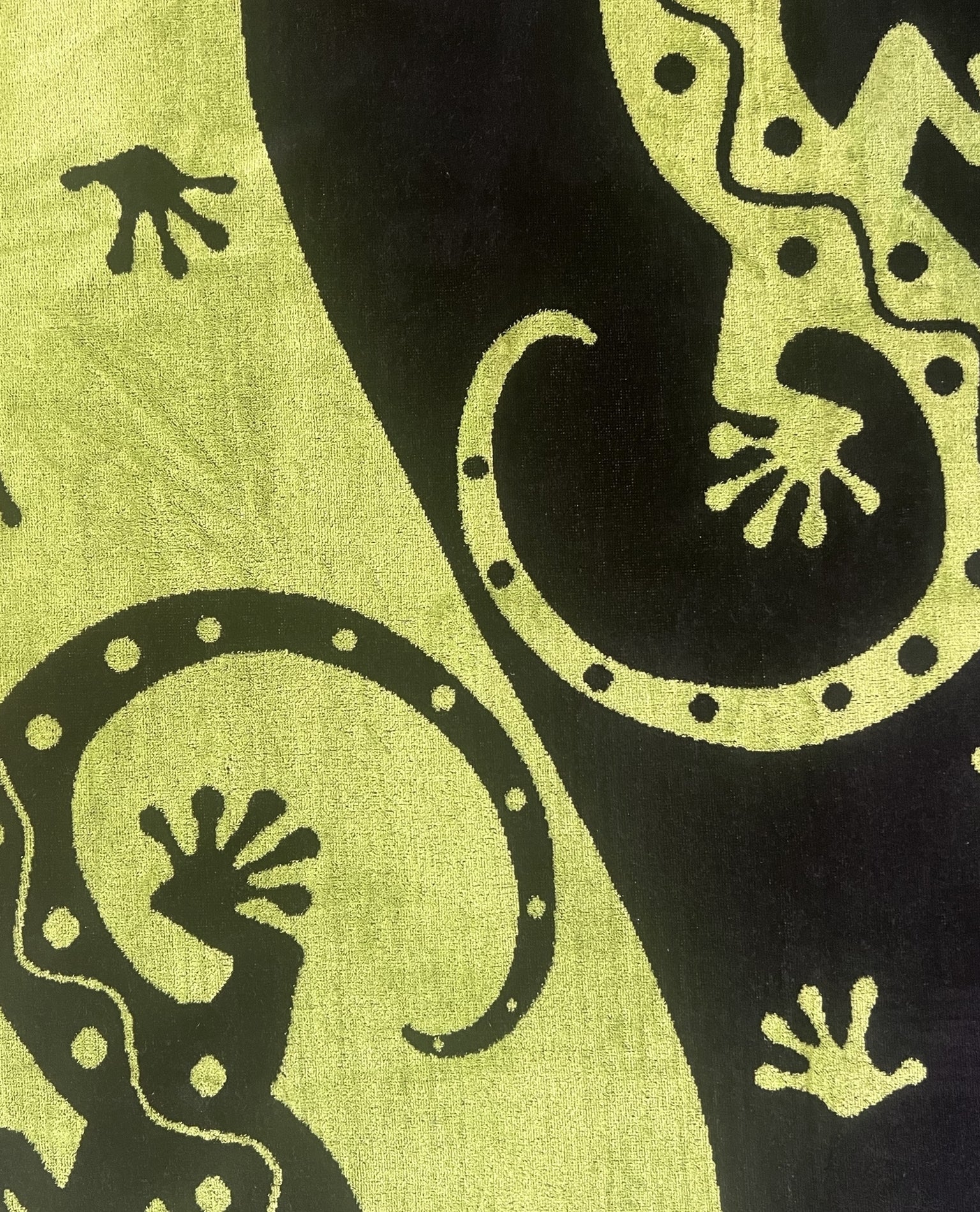 SALINA Strandtörölköző zöld 165x90cm