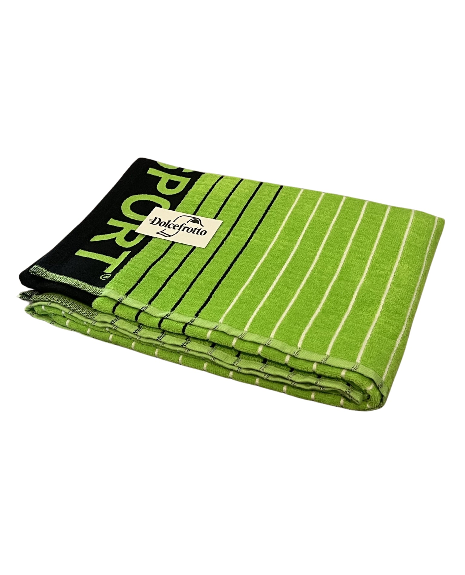 SPORT Strandtörölköző zöld 165x90cm