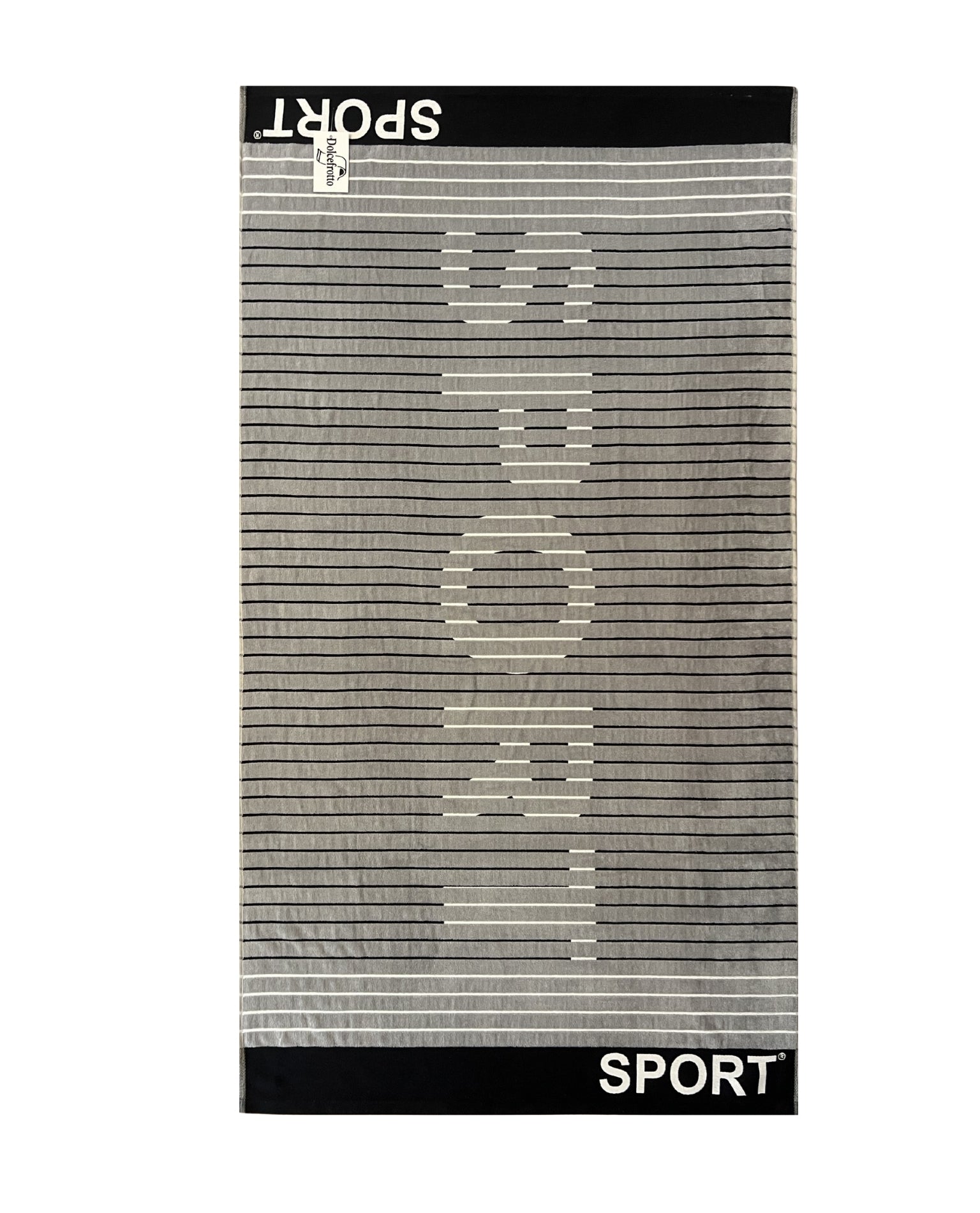 SPORT Strandtörölköző szürke 165x90cm