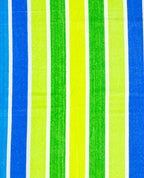 MIRAGE zöld strandtörölköző felülnézetből – 165x90 cm XXL pamut