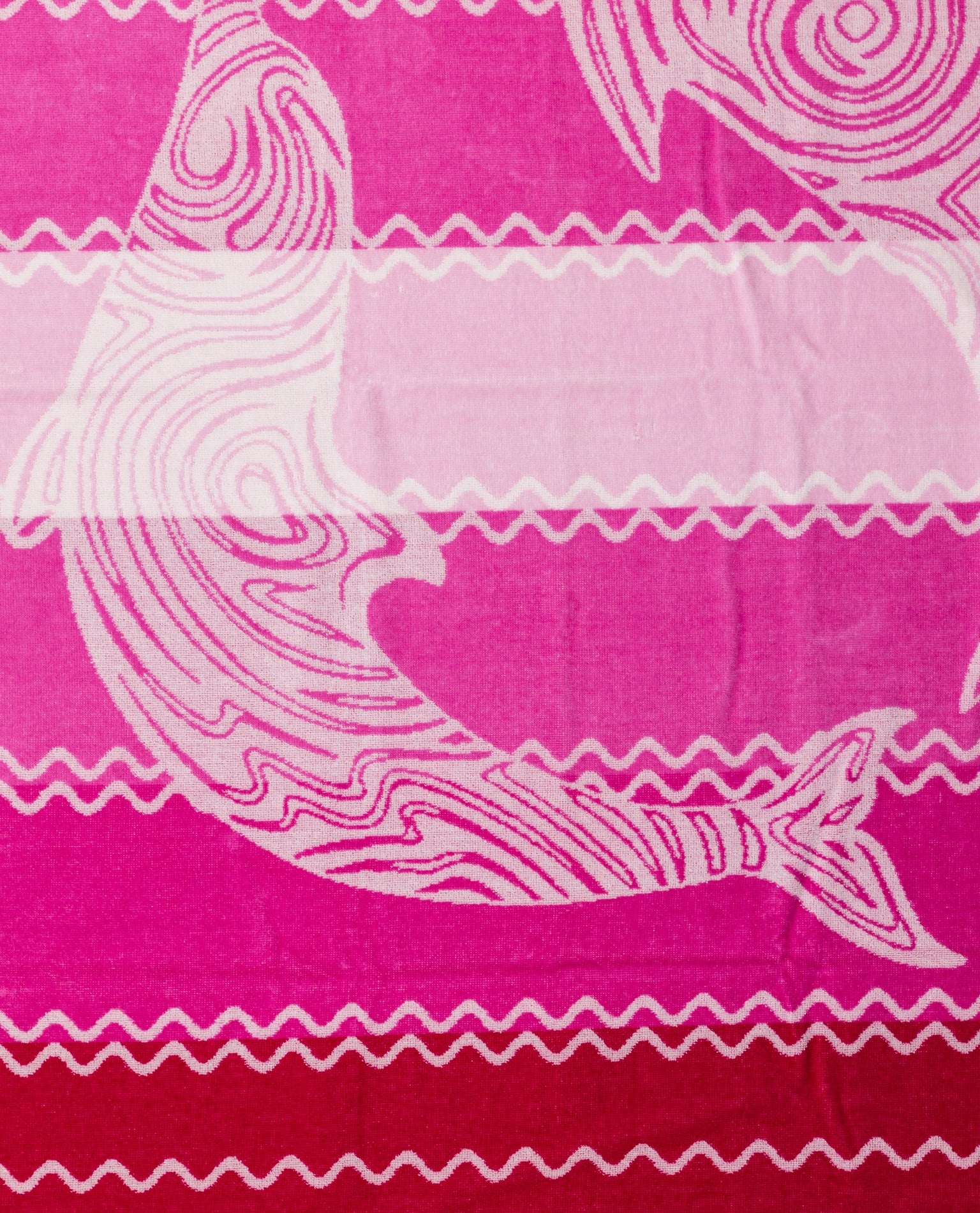 PANTELLERIA pink strandtörölköző felülnézetből – 165x90 cm XXL pamut