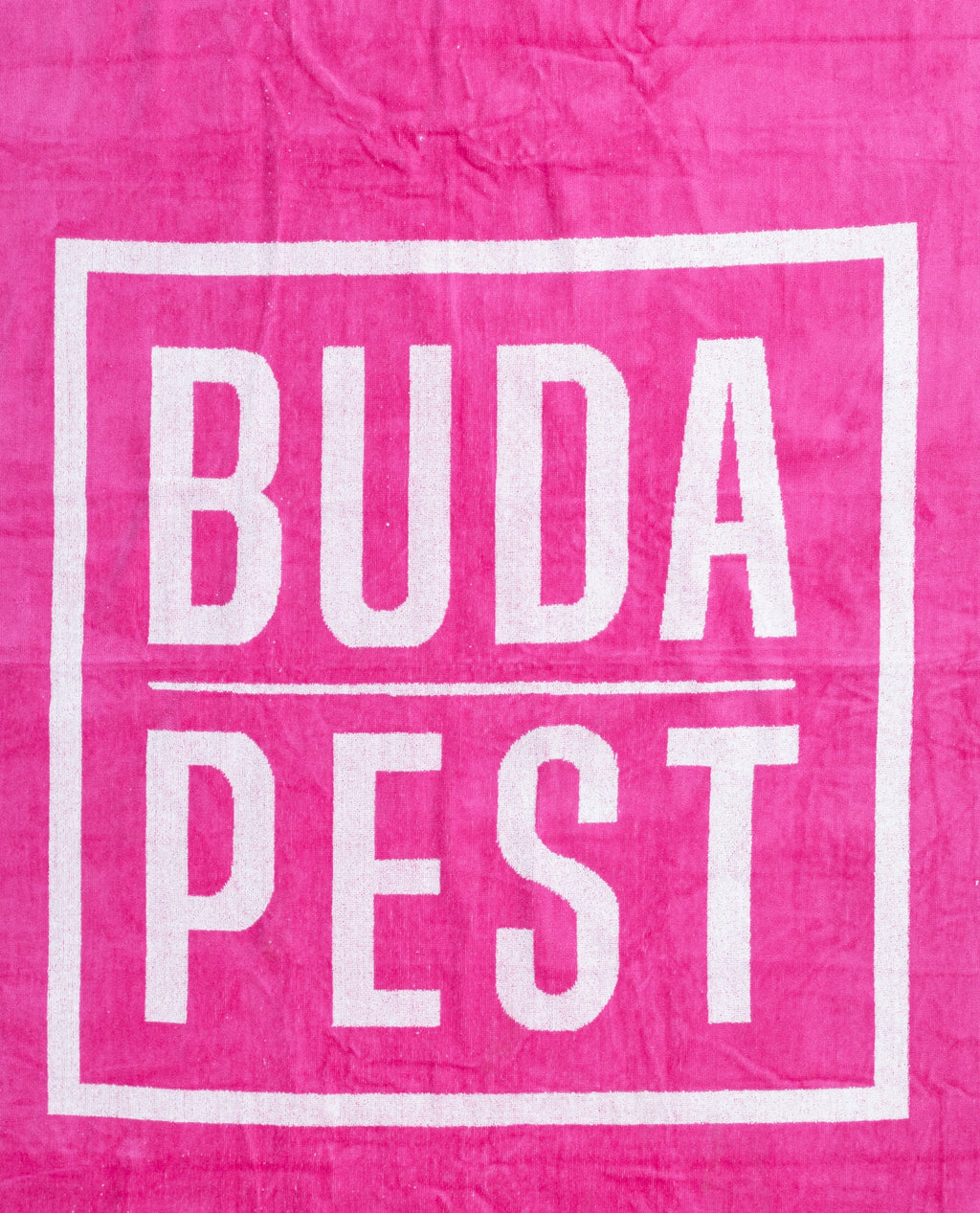 BUDAPEST Strandtörölköző magenta 165x90cm